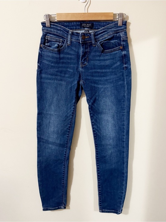 Judy Blue Denim - Judy Blue Skinny Fit Denim Jeans Size 3 / 26 Womens Medium Wash